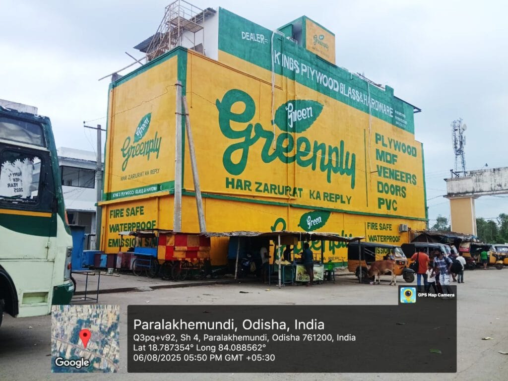 Greenply Impact Building Advertising in Odisha