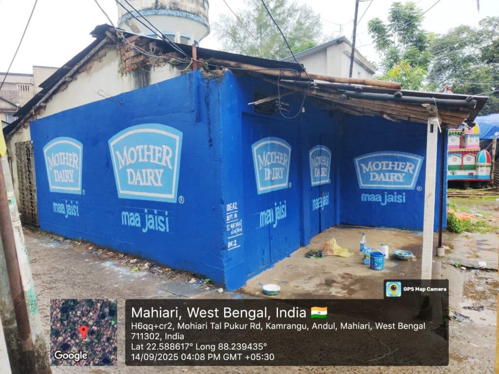 Mother dairy shop paintings