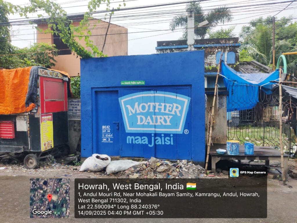 Mother dairy shop paintings
