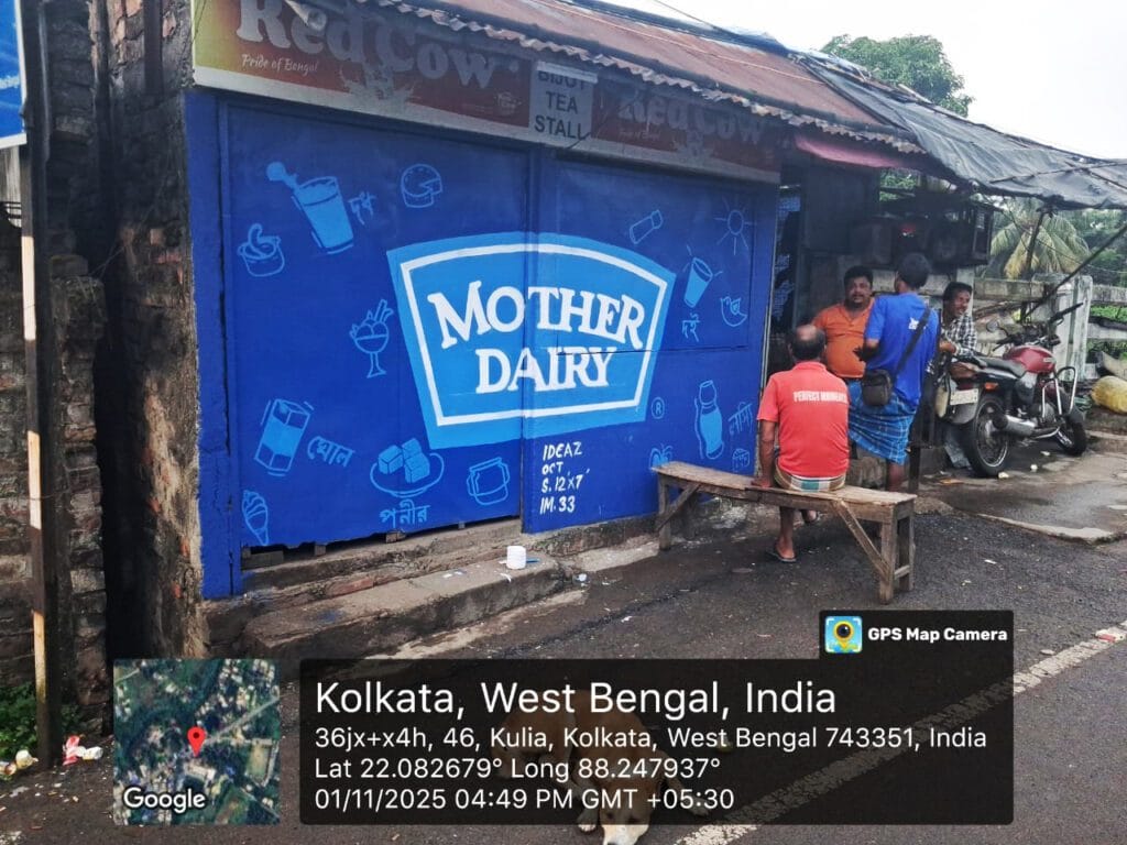 Mother Dairy Shop Paintings