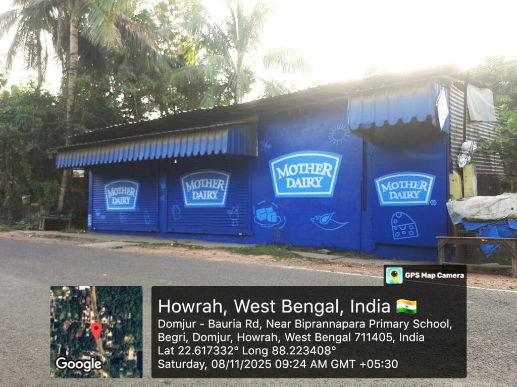Mother Dairy Shop Paintings