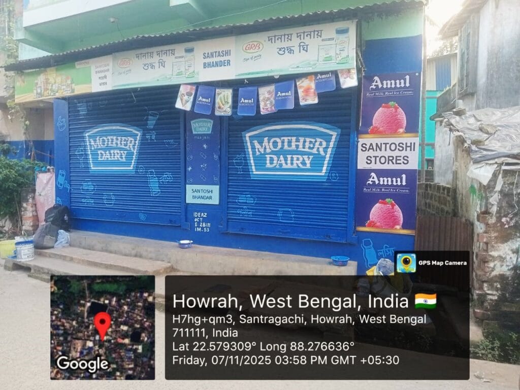 Mother Dairy Shop Paintings