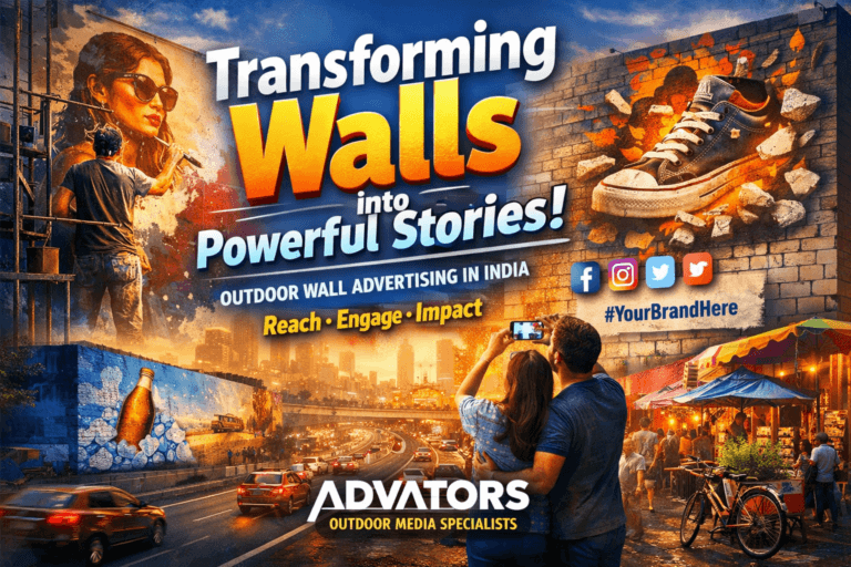 Best outdoor wall advertising agency in India