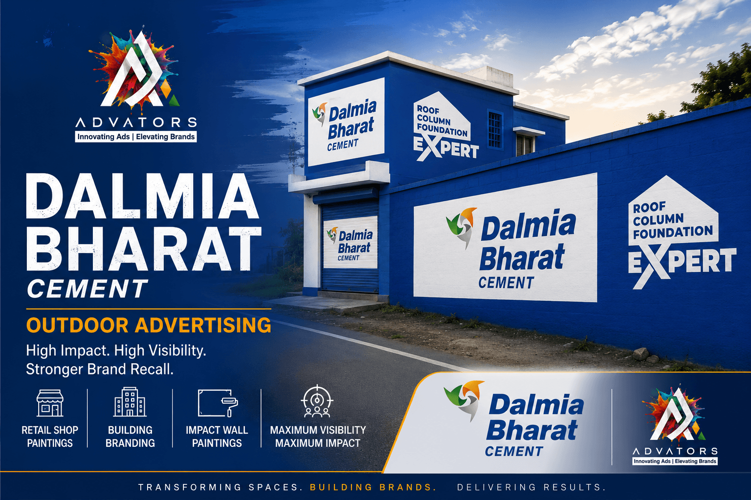 Advators outdoor advertising portfolio project
